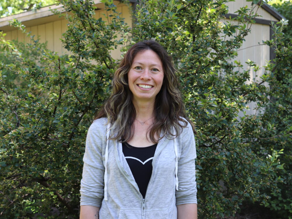 An outdoor portrait of Diane Bergstedt